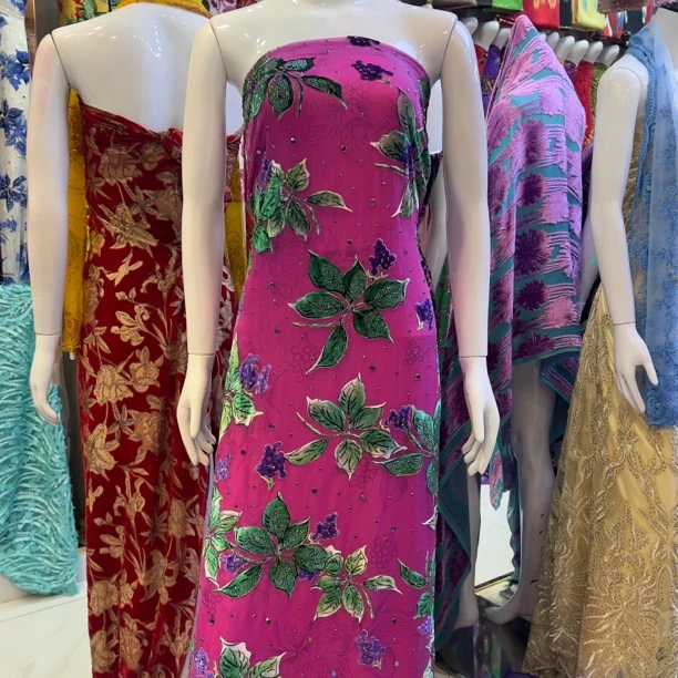 OZTUR烫钻高级丝绒面料