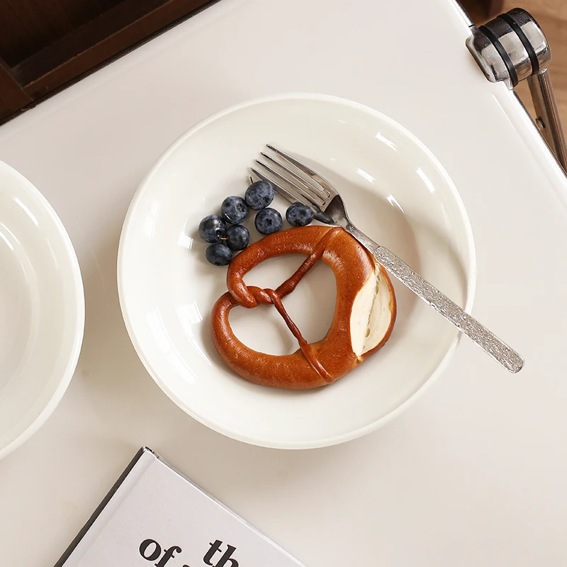 21.5cm 8.5英寸汤盘檀枂沙拉盘【小ki专属】