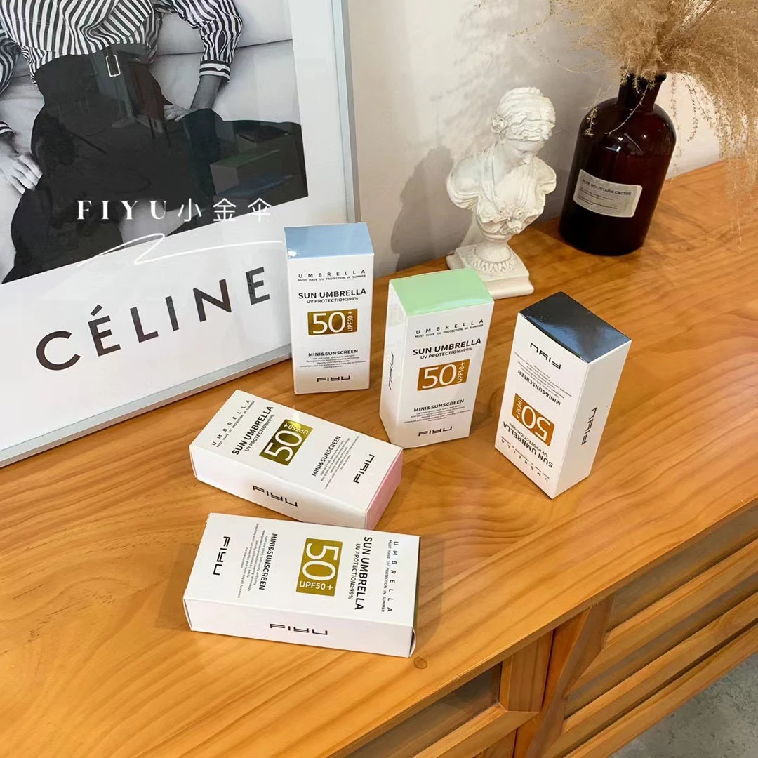 日本FIYU小金伞迷你遮阳防晒防紫外线小金伞手机伞太阳伞口袋伞