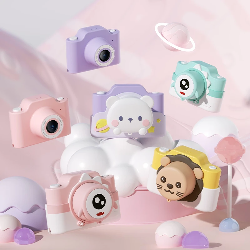 GEEKPAPA·C2·可拍照录像自拍·数码相机·儿童闺蜜生日节日礼物