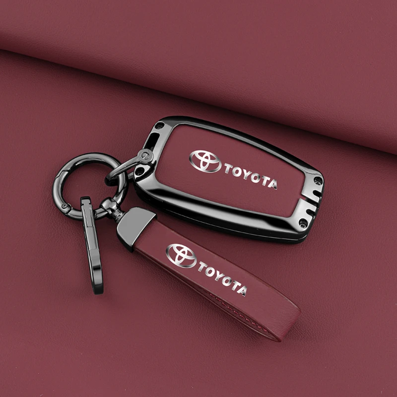 适用丰田威兰达雷凌皇冠陆放亚洲狮22款威尔法汽车钥匙挂件绳扣