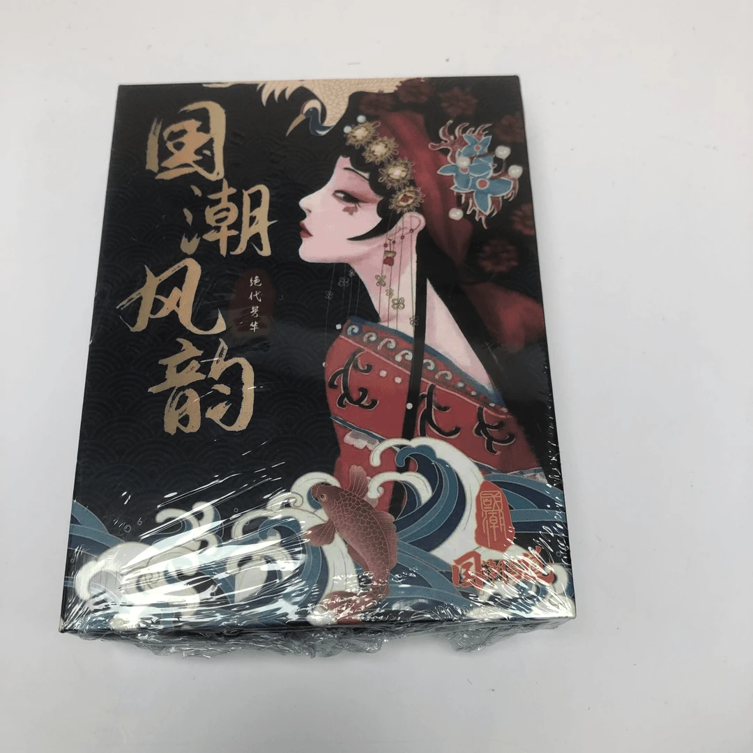【手绘一盒一张】国潮风韵芳华 国潮当道画师手绘画卡