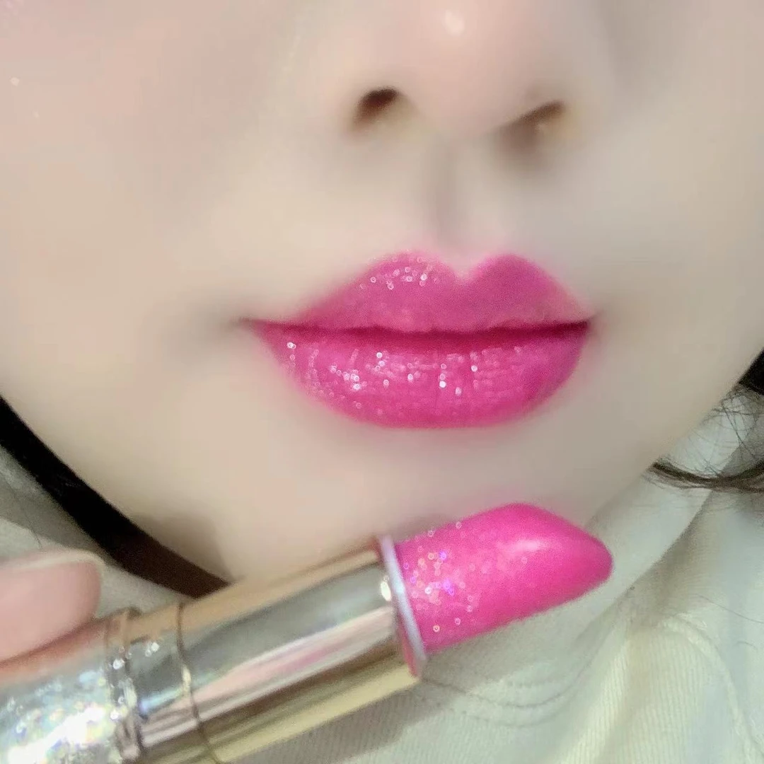 滋润淡色芭比粉口唇膏显白不易掉色素颜唇膏不易沾杯
