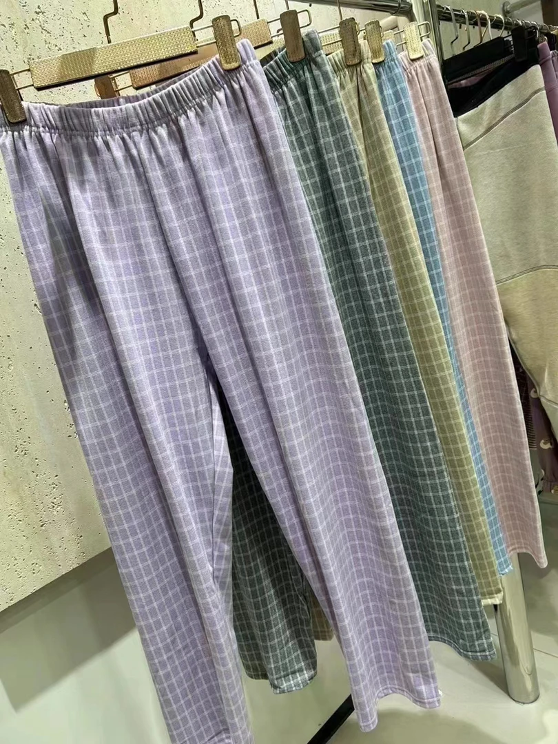 布莱格糯米绒家居裤男女同款