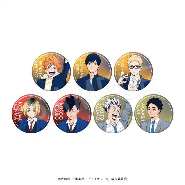 【时光谷】代拆盲盒 排球少年东急大头 闪吧唧