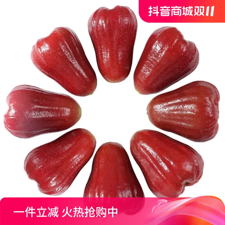 送礼生鲜精选黑金刚莲雾海南莲雾果热带新鲜孕妇水果多汁过节送礼