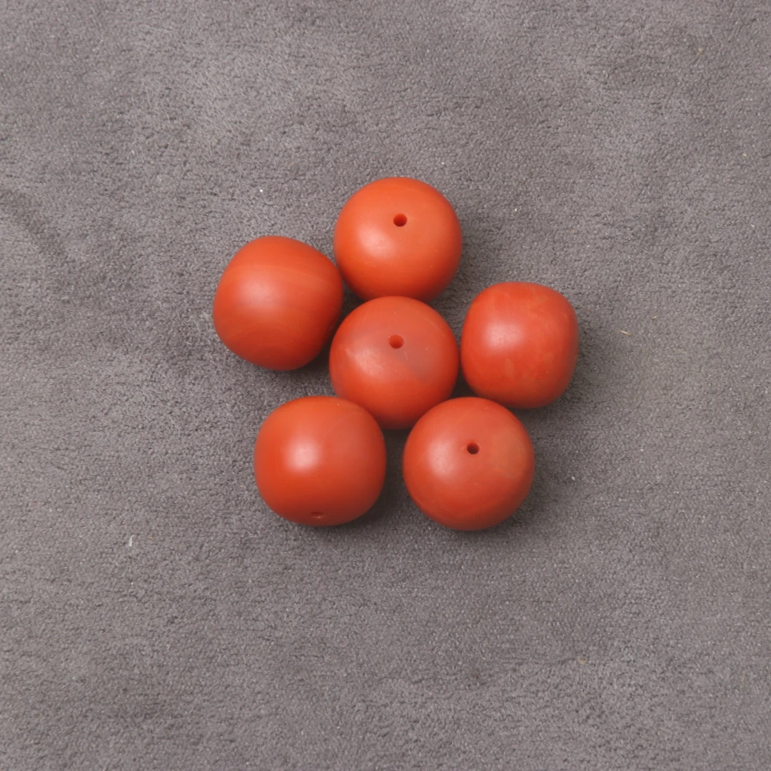 精美高品南红玛瑙14mm左右老型珠配饰一颗fn511（多样性发其一）