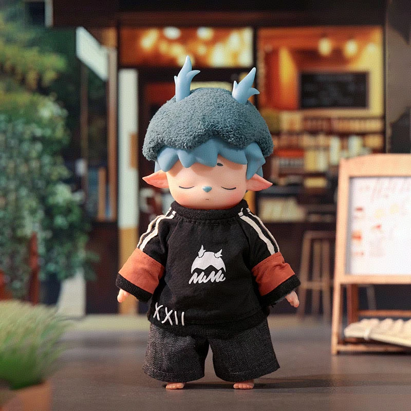 【拆盒】MIMI的CITYWALK系列搪胶可爱盲盒潮玩手办摆件