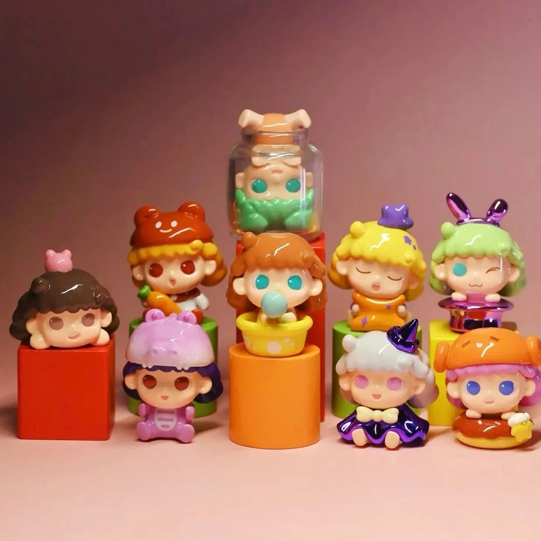 【现拆】WOWTOY LATTA二代春日物语系列MINI萌粒潮流玩具盲盒