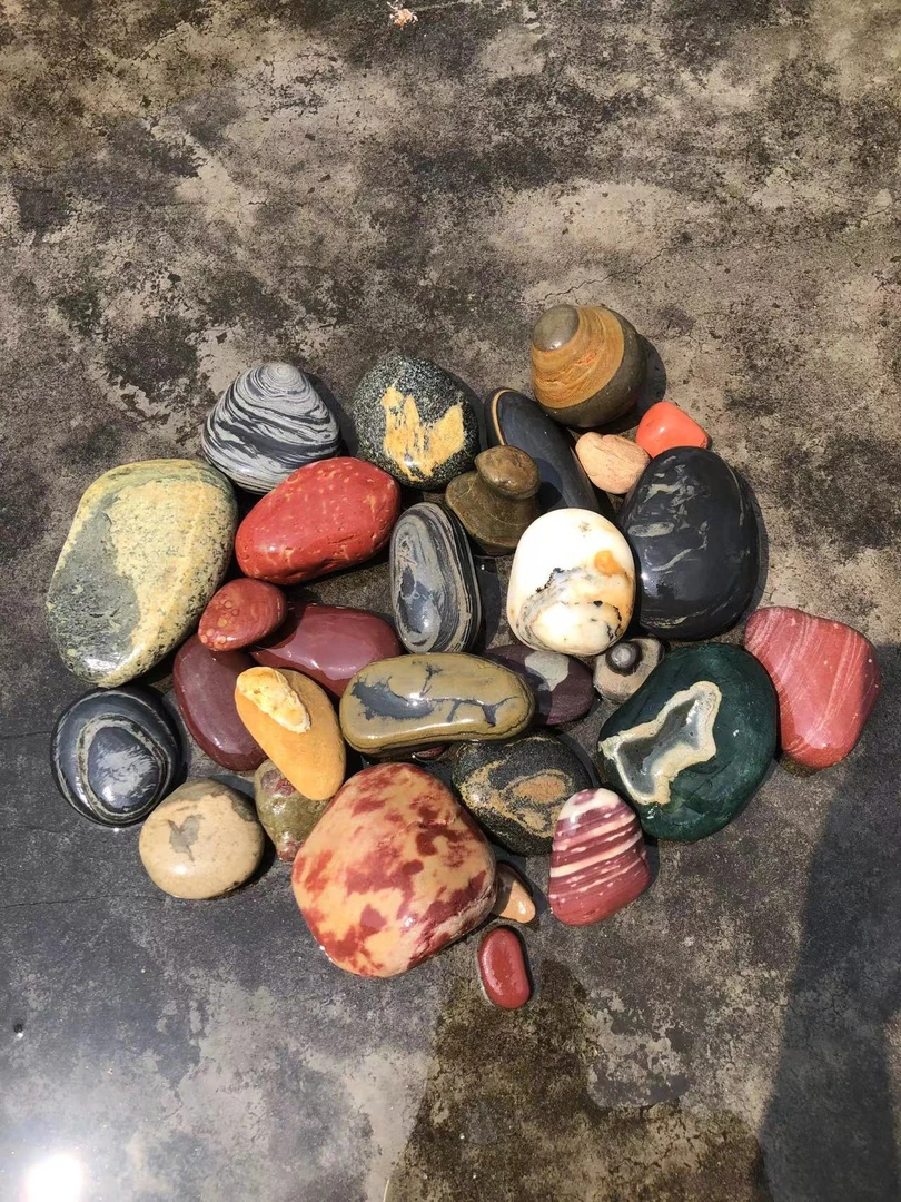 天然长江奇石摆件