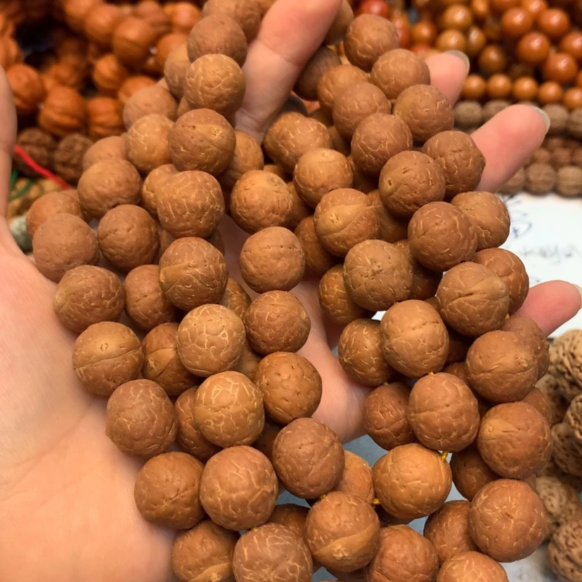 凤眼菩提手串108颗*1.3尼泊尔天然凤眼菩提籽脖挂