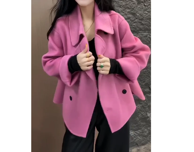 2024冬季新款时尚女装网红高级感休闲爆款外套女百搭ye