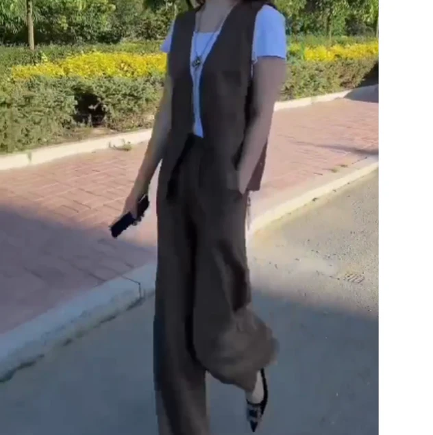 2024夏季新款时尚女装网红气质休闲三件套爆款初夏