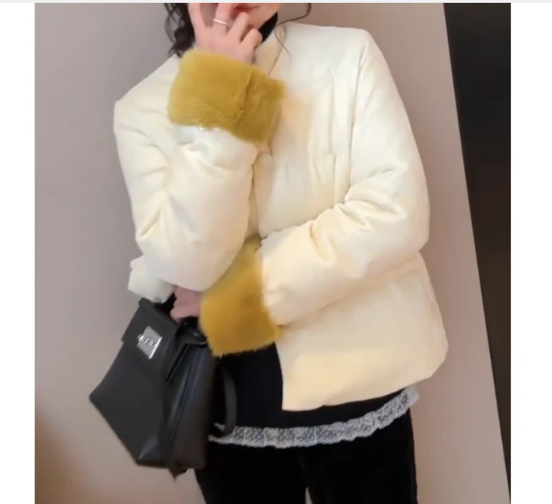 2024冬季新款时尚女装网红高级感休闲爆款外套小个子短款女