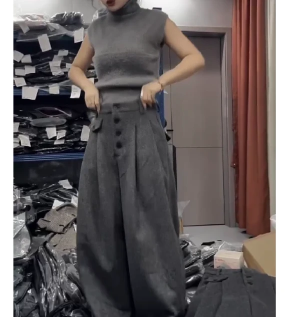 2024冬季新款时尚女装网红洋气潮流韩版爆款打底衫裤子轻熟曦