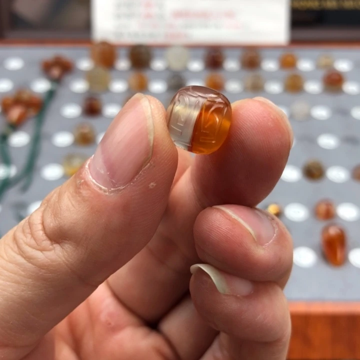 玛瑙/玉髓配饰未镶嵌用****1福利