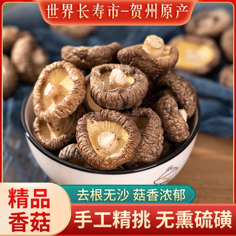 精选当季香菇广西特产干货大冬菇珍珠菇高泡发菇香浓郁