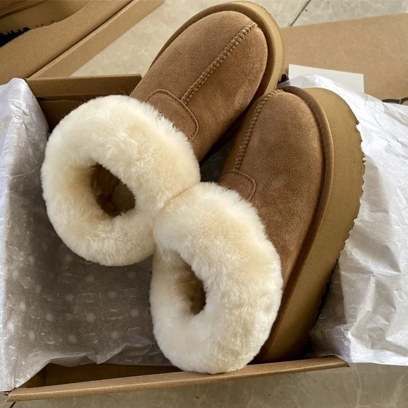 《塔茨特》厚底雪地靴时尚休闲好看百搭舒适