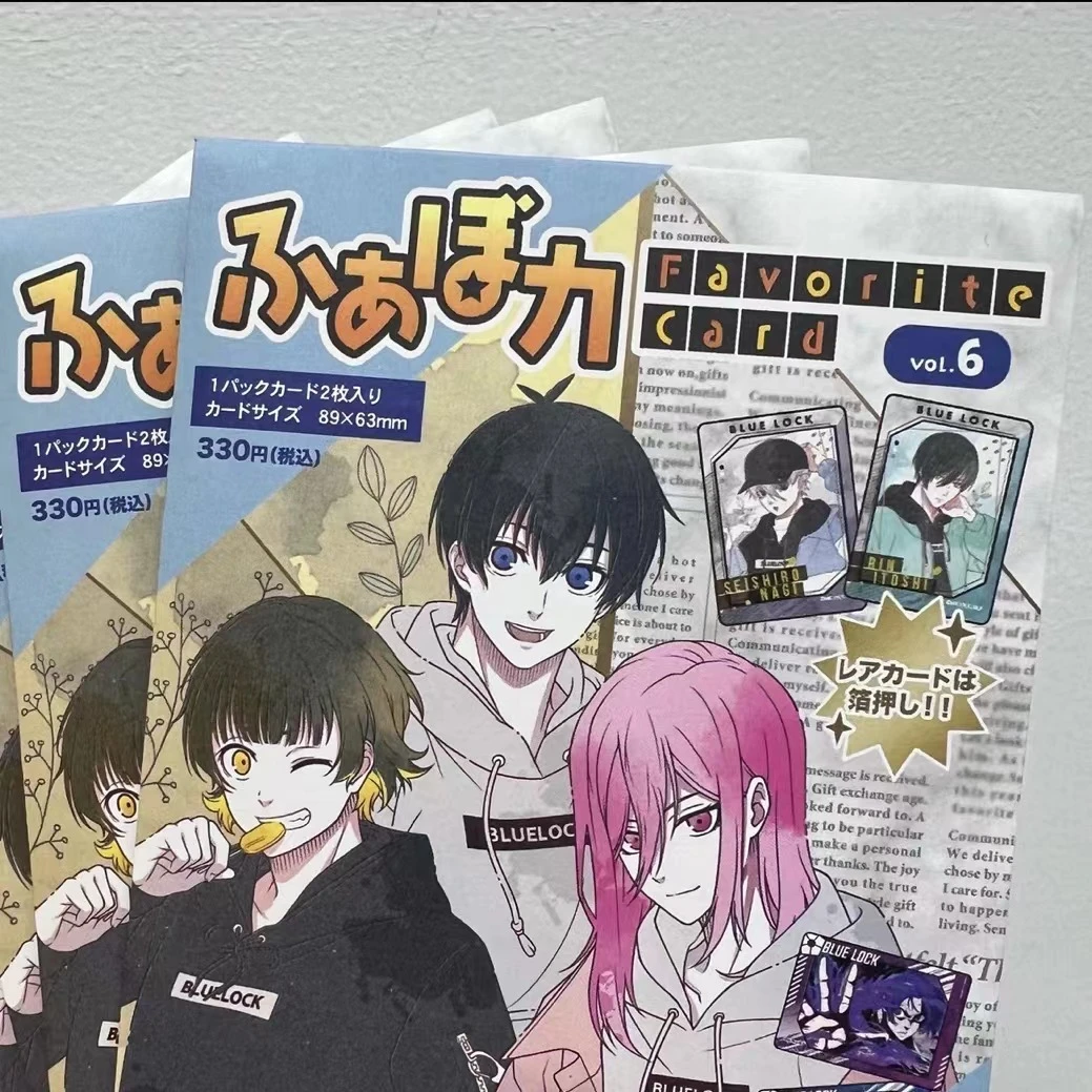 《小小玥》CRUX 蓝色监狱蓝锁 连帽衫视觉图透卡卡片 Vol.6（代拆）