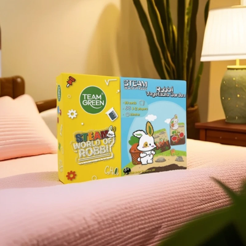 香港TEAMGREEN哈比儿童桌面游戏2件套（哈比蔬菜园+哈比冲冲冲）