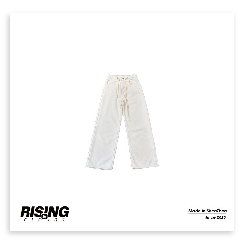 RISING CLOU【莎莎】深圳深圳南油设计师直筒时尚休闲卫裤120047