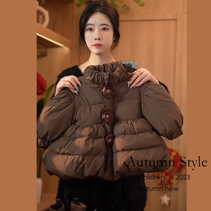 女童棉服冬款2023新款棉服