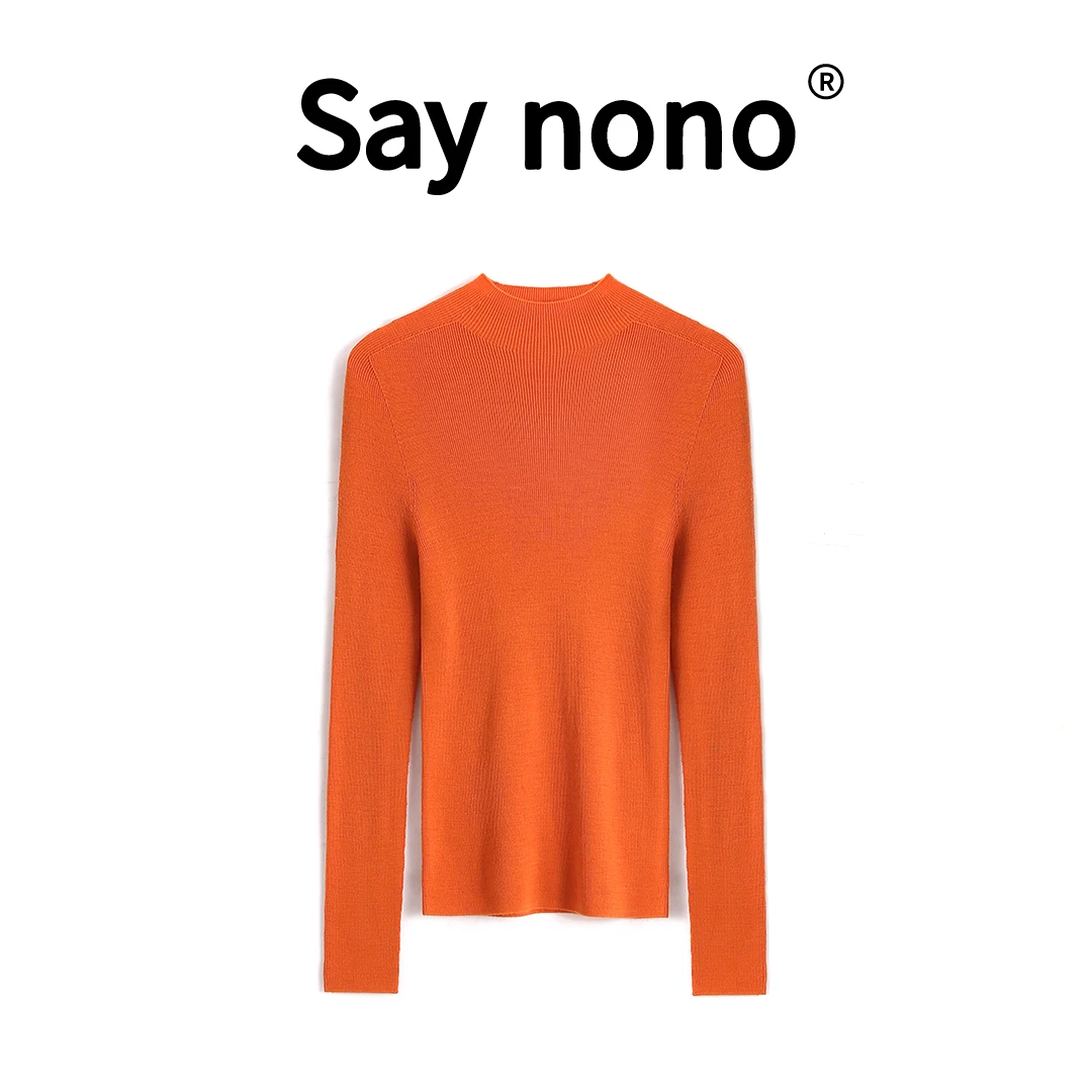 【懒猫nono】Say nono★触感柔和随性舒适可机洗羊毛上衣XX/xamy9083