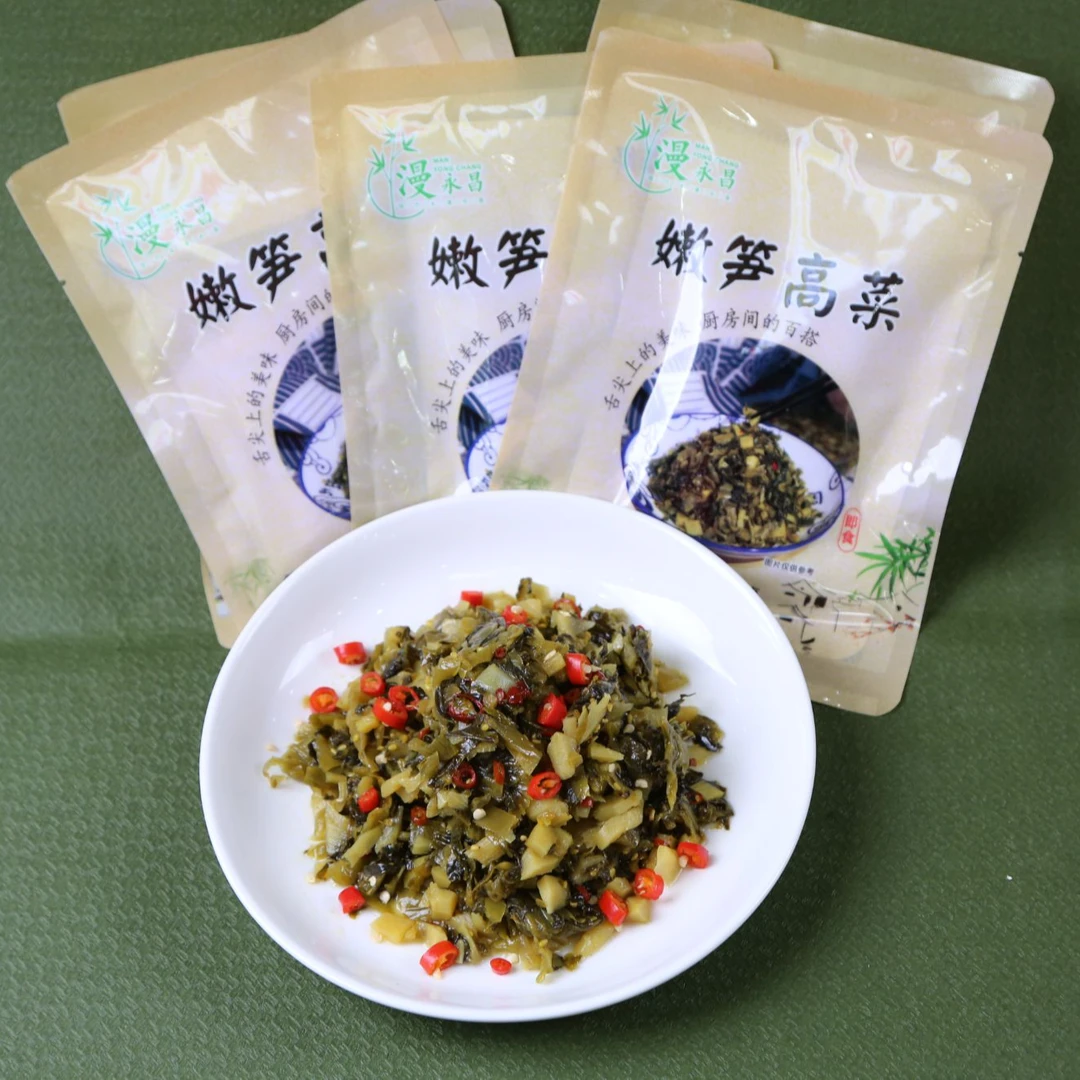 厨房间的配菜嫩笋高菜120g/包