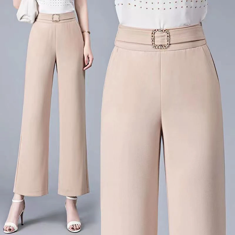 夏款垂感直筒休闲西装裤1809#【裤长95左右】