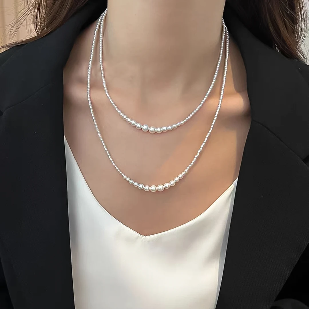 【都市丽人】3-8mm法式复古层次感设计款毛衣链G006