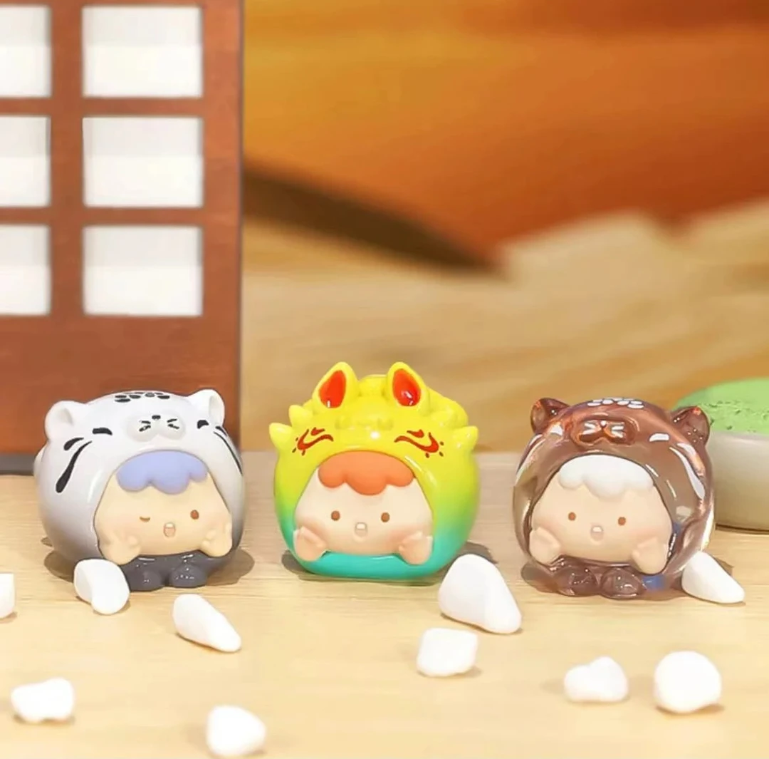 【瑞瑞拆盒】敦煌入梦系列潮玩萌粒摆件盲袋盲盒