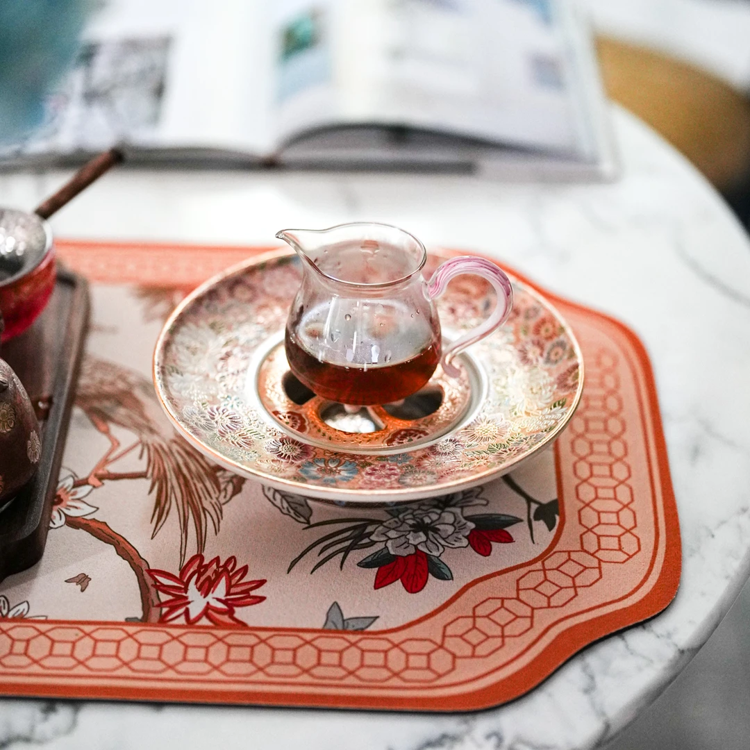 【奇居家饰】中式古典高温陶瓷壶承摆件