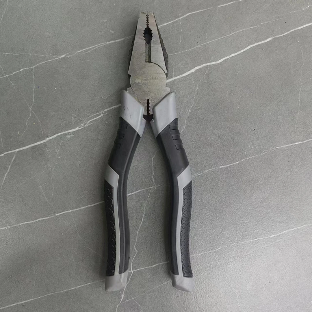 dj直播鱼鳞钢丝钳 8寸老虎钳家用五金工具