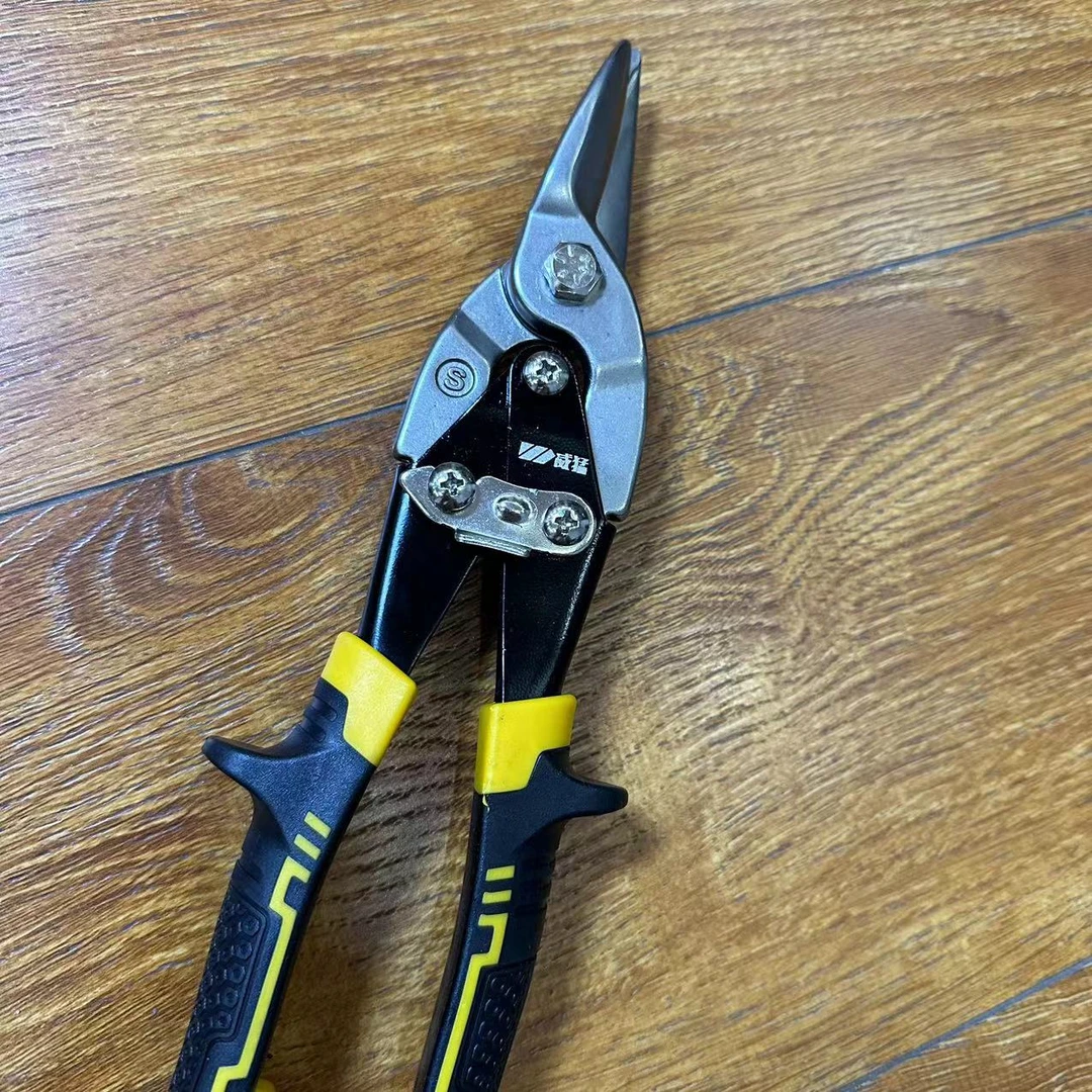 dj直播dj 航空件直柄 威猛台式航空剪10寸【直】五金工具