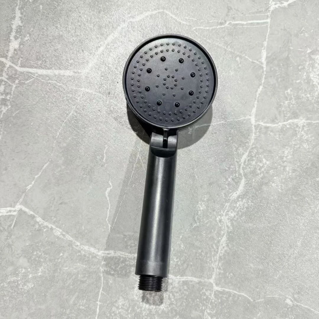 dj五金增压大出水淋浴花洒 小黑款 手动工具