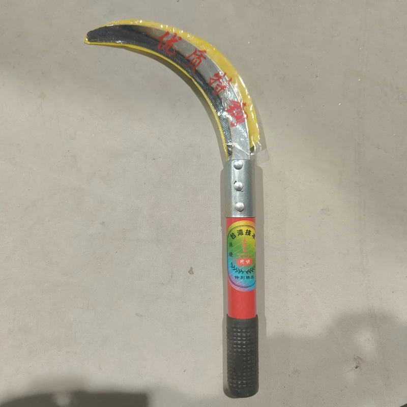 dj直播锰钢铁柄镰刀1把装手动工具