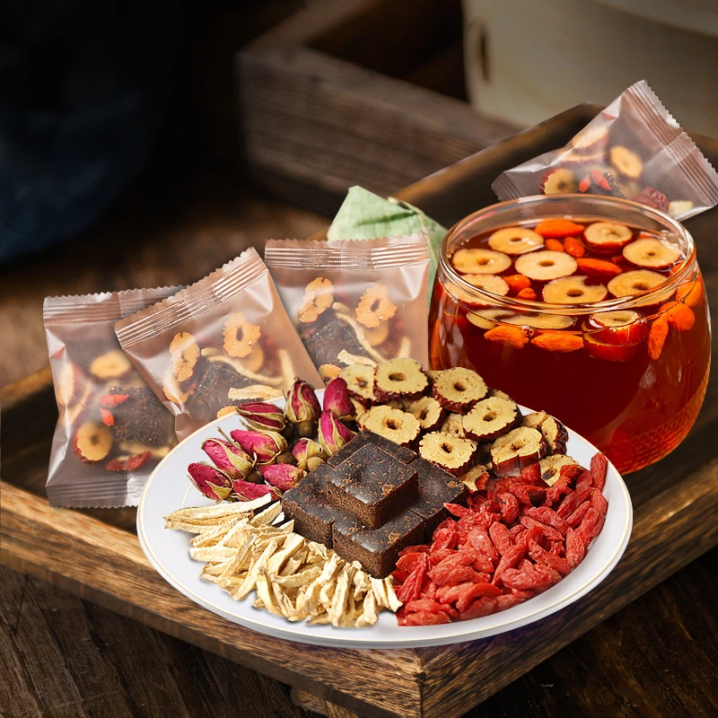 红糖姜茶枸杞红枣养生茶滋养温补袋装12g传统风味非大米油