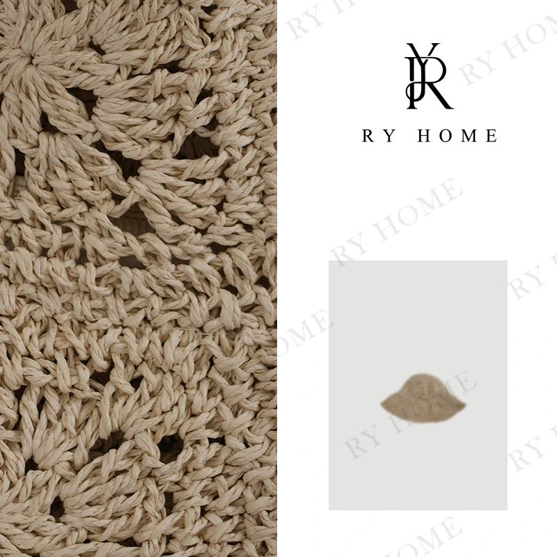 【容雨RYHOME】手工编织渔夫帽24MZ1084