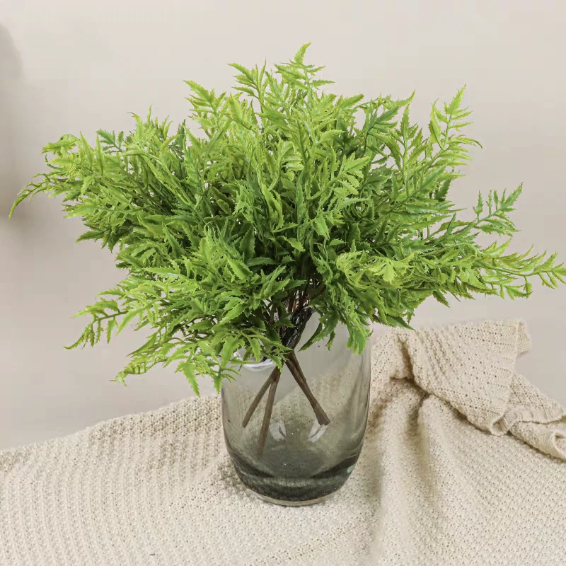 仿真花海金沙草绿色蕨类