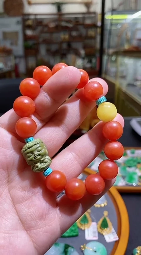 【闪购商品】南红玛瑙手串未镶嵌手串