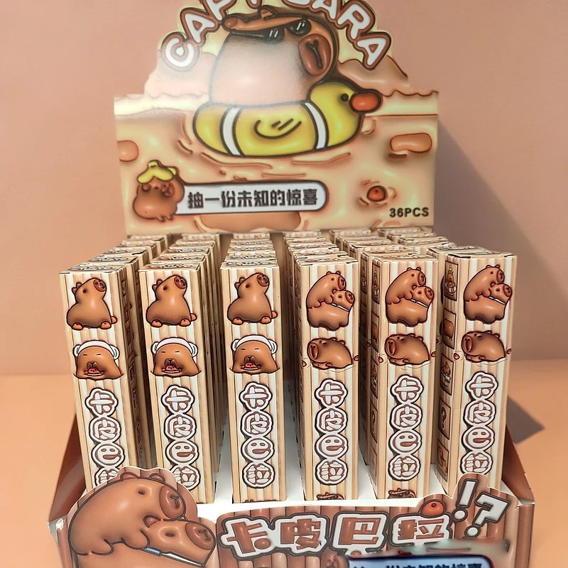 卡皮巴拉库诺米中性笔黑色速干按动笔