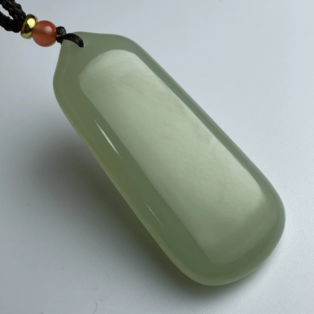 玉和祥和田玉晴水长平安水滴无事牌吊坠挂件1102玉坠女吊坠男士