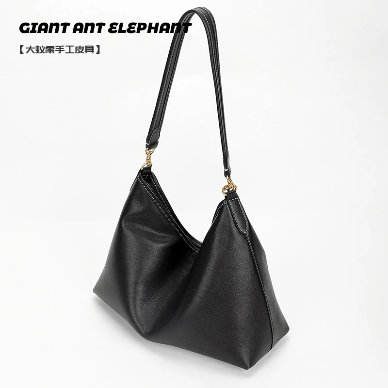 牛皮托特包时尚百搭大包