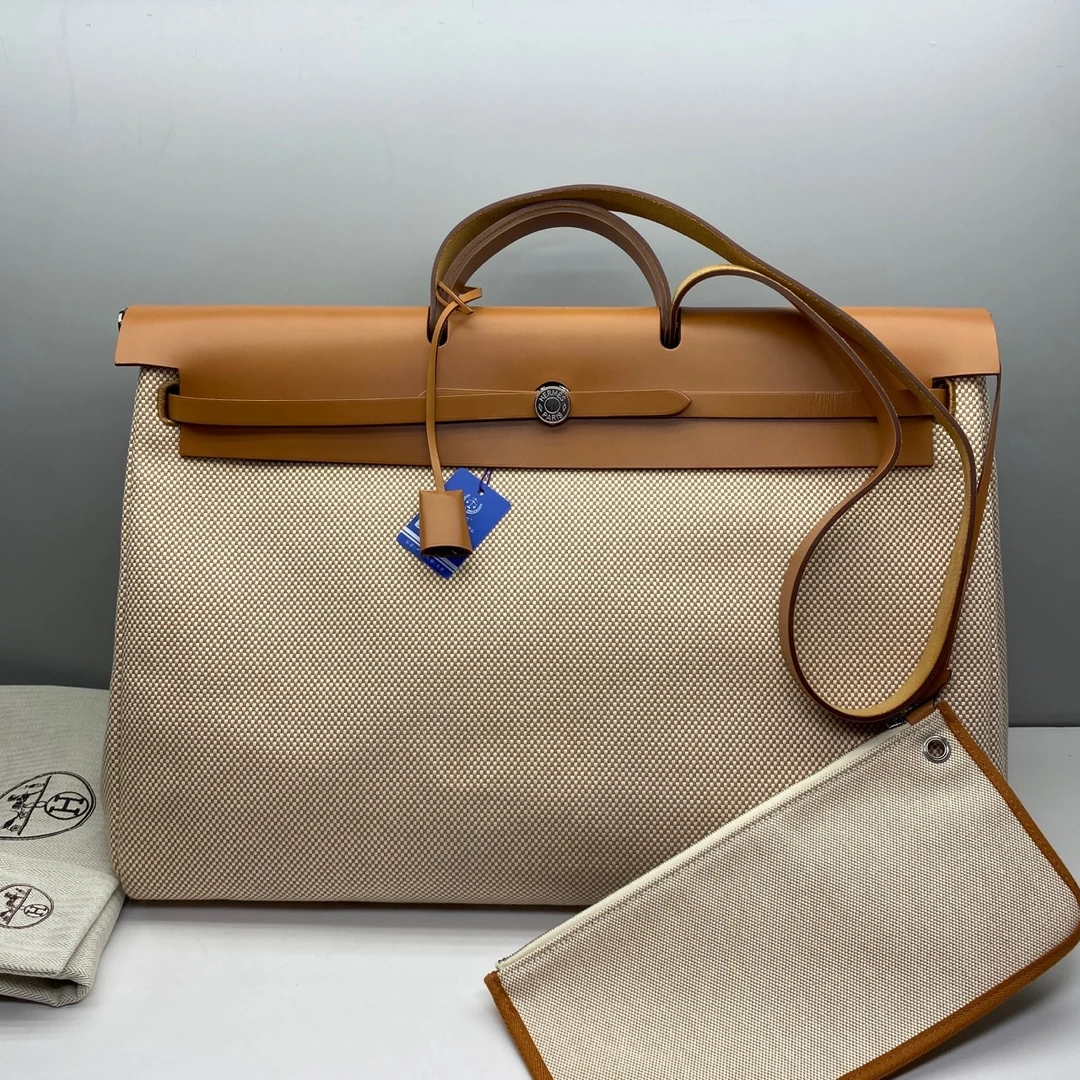 98新Hermes爱马仕Herbag 50男士3064旅行袋