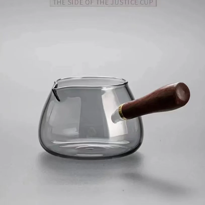 琉莹阁  烟灰侧把公道杯