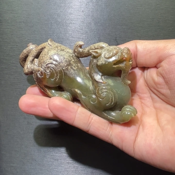 和田玉挂件未镶嵌阿*