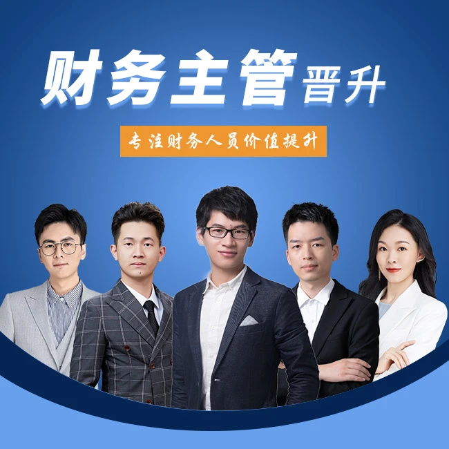 【财务主管晋升班】税务实战+报表分析+内控预算+技能提升+工具包