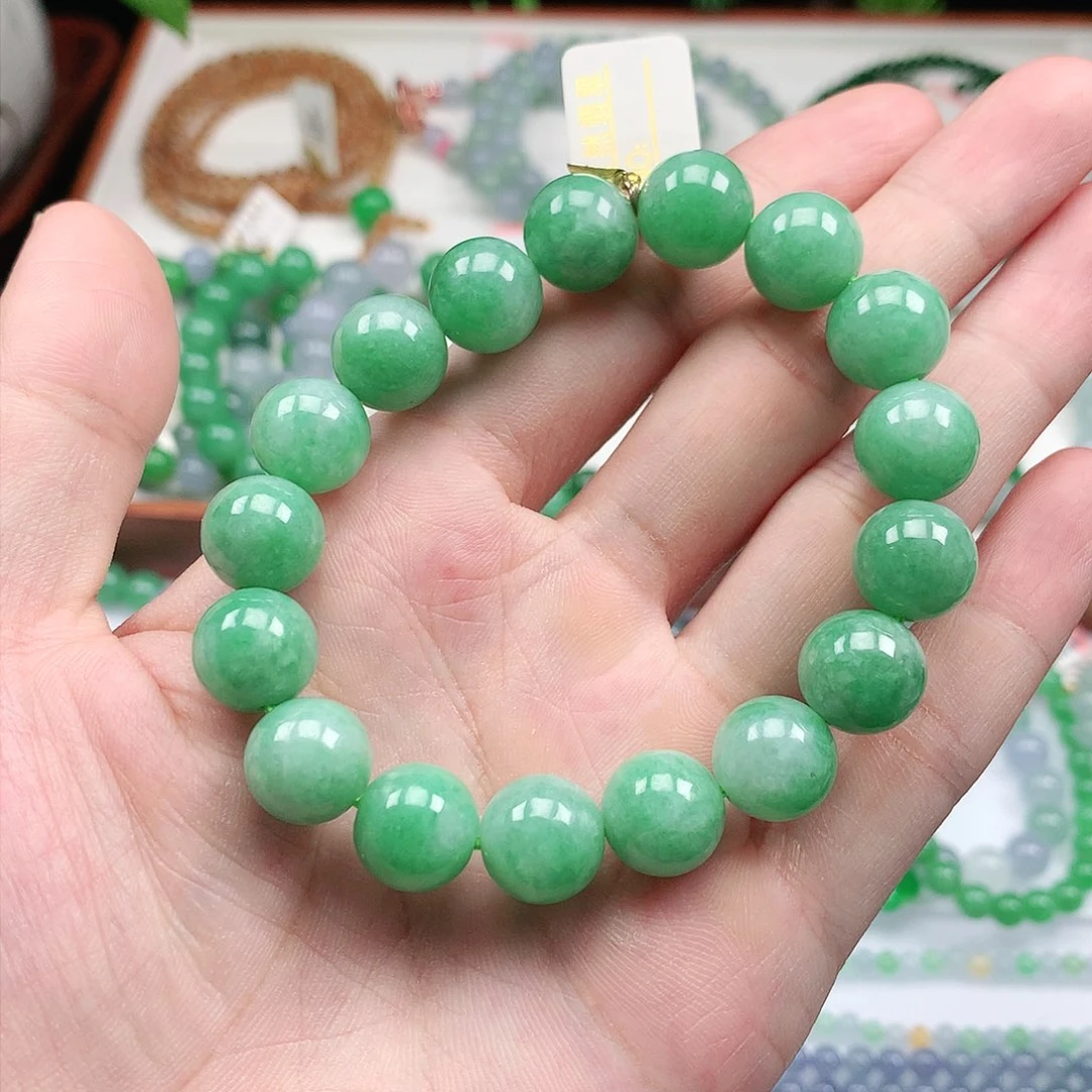 翡翠手链未镶嵌手链