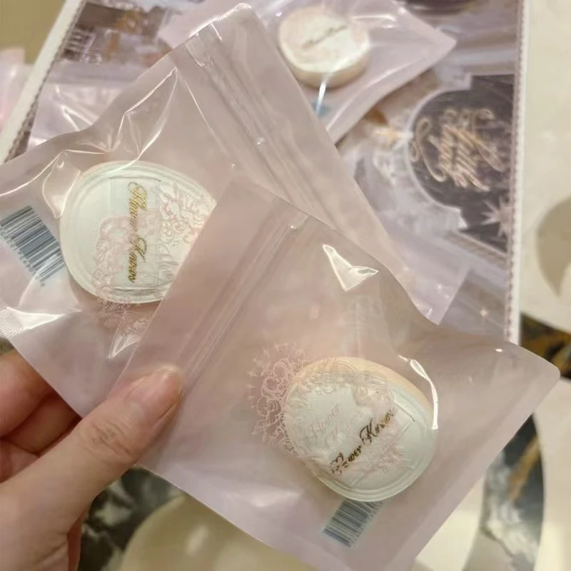 花知晓迷你拇指粉扑独立包装便携