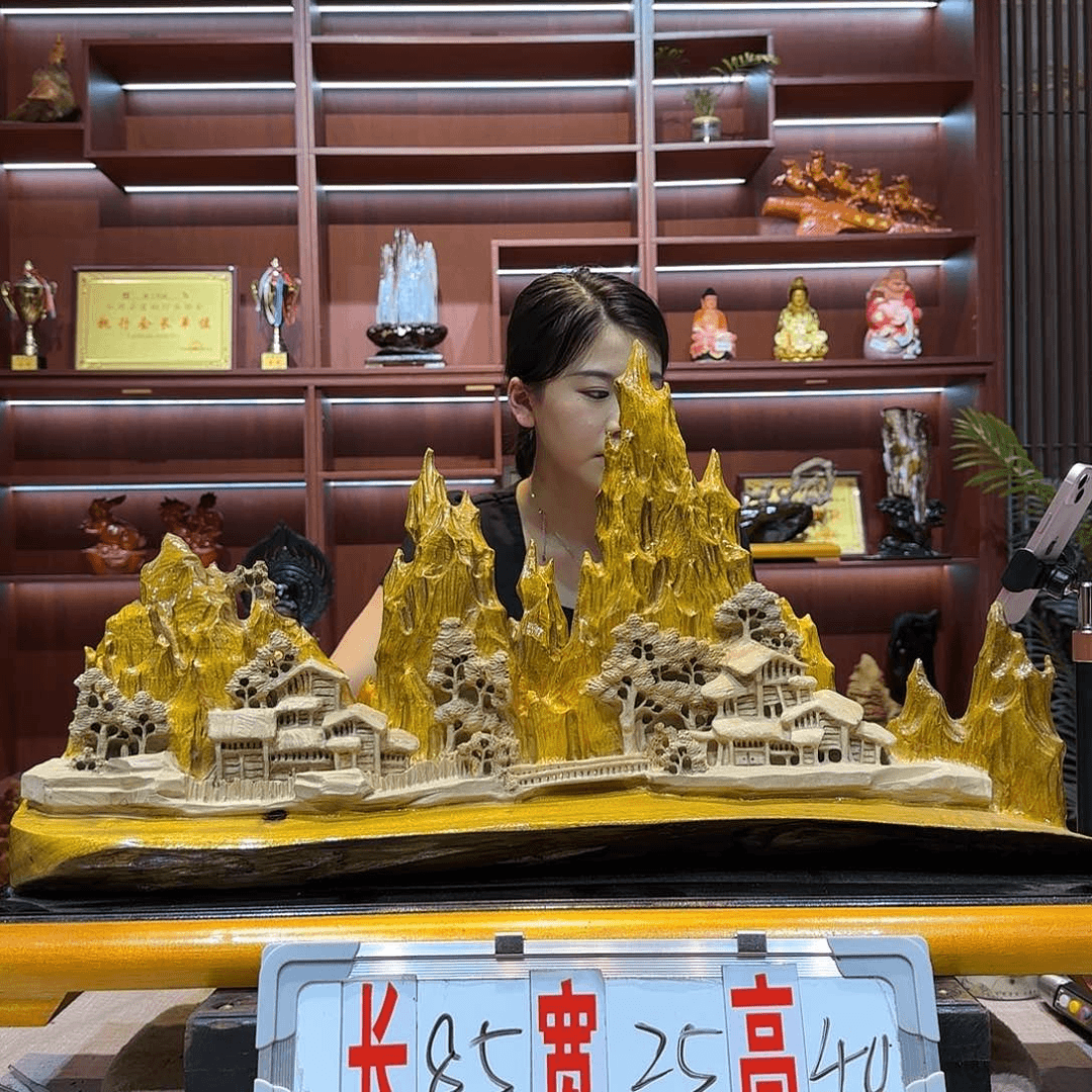 金丝楠—****-金丝楠摆件工艺品